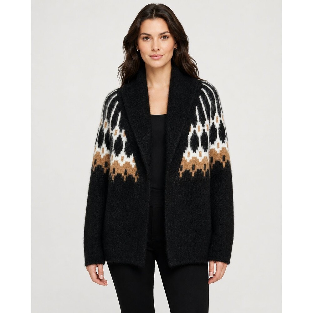 Banana Republic Alpaca Blend Shawl Collar Cardigan Sweater L NWT